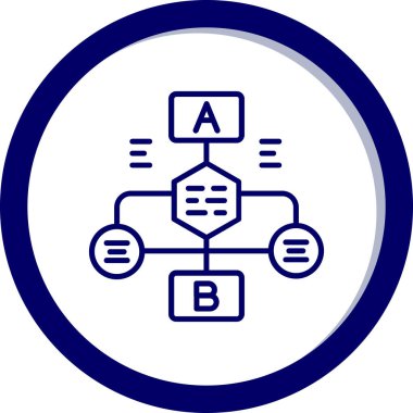 seo modern simgesinin vektör illüstrasyonu