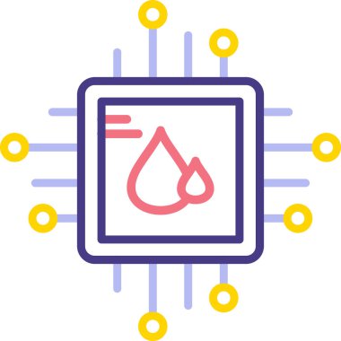 Yağ damlası. Basit tasarım