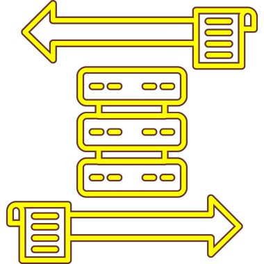 Seo simgesinin vektör illüstrasyonu