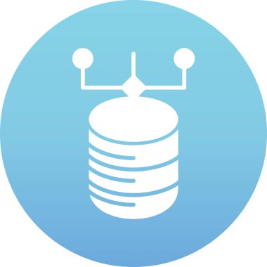 Benzersiz Radyo Vektörü Kabartma Simgesi