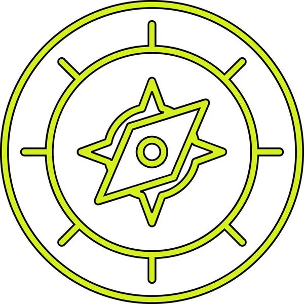 Pusula simgesi vektör resimlemesi