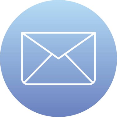 e- posta simgesi vektör illüstrasyonu