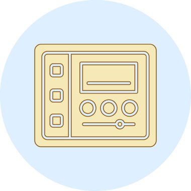 Modern b 'nin vektör illüstrasyonu eksik simgesi