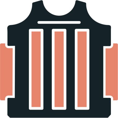 Modern b 'nin vektör illüstrasyonu eksik simgesi.