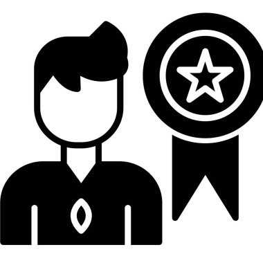 ödül simgesi vektör illüstrasyonu