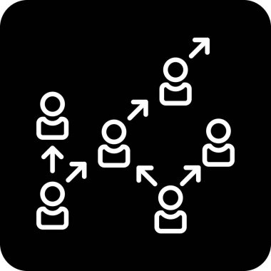 ağ paylaşım simgesi çizimi