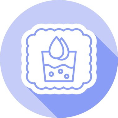 Yanan Mum kutsal kişilerin resmi, vektör çizim