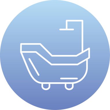 Alışveriş arabası simgesinin vektör çizimi