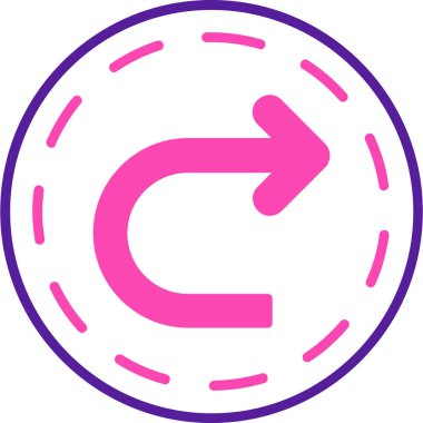 Oklar. Web simgesi basit illüstrasyon