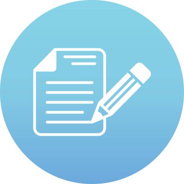 Belge vektör simge Düzenle