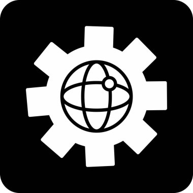 genel ağ vektör simgesi