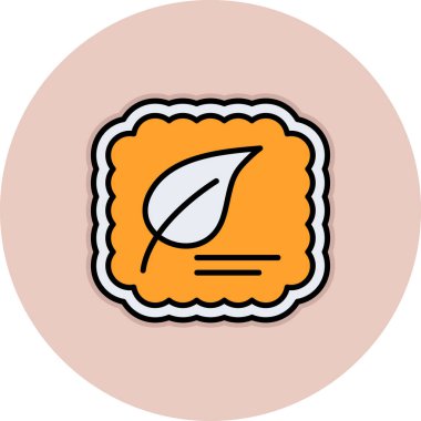 ekmek ikonu vektör illüstrasyonu