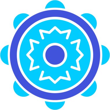 Dişliler. Web simgesi basit tasarım