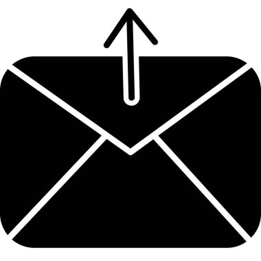 zarf simgesi vektör illüstrasyonu