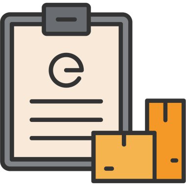 belge dosya simgesi doldurulmuş özet biçimi