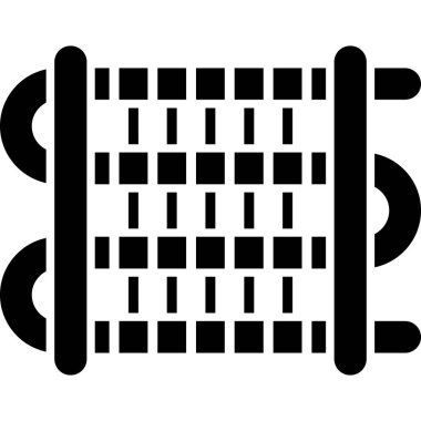 otomobil anahtar kontrol simgesi ana hat biçiminde