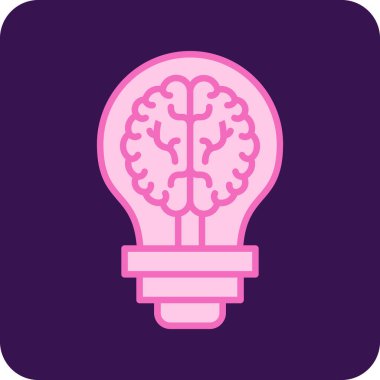 ampul simgesi vektör illüstrasyonu