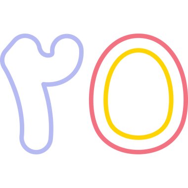 alfabe harfi o simgesi