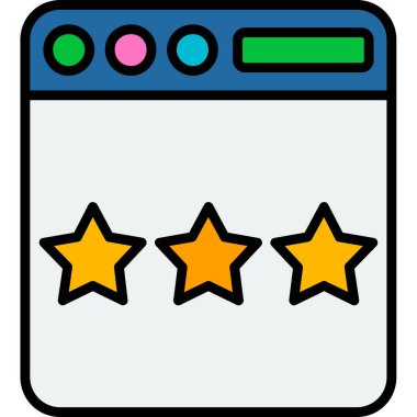 derecelendirme rengi simgesi