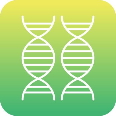 DNA sembolü vektör simgesi