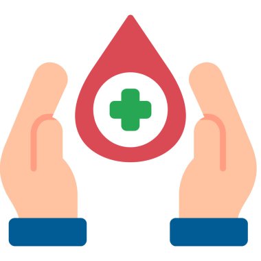 kan damlası vektör simgesi