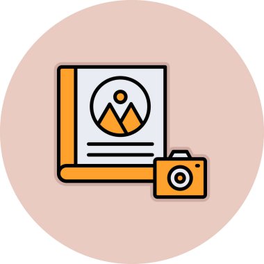 Moda biçiminde vektör simgesi illüstrasyonu