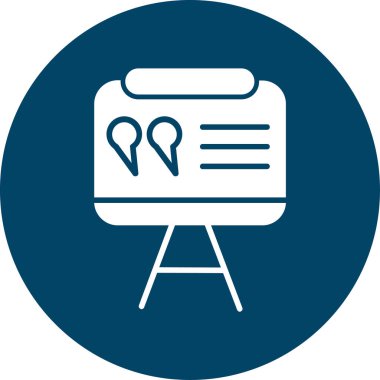 Seo simgesinin vektör illüstrasyonu