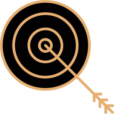 Siyah beyaz yuvarlak simgeli beyaz arkaplan vektör çizimi