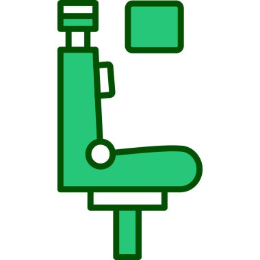 Fiş. Web simgesi basit illüstrasyon