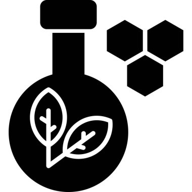 Bir bitkinin vektör illüstrasyonu