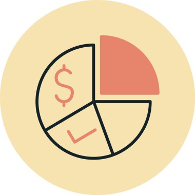 iş grafiği ikon vektör illüstrasyon tasarımı