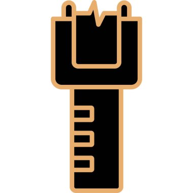 Çekiç. Web simgesi basit illüstrasyon