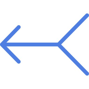 ok simgesi vektör illüstrasyonu