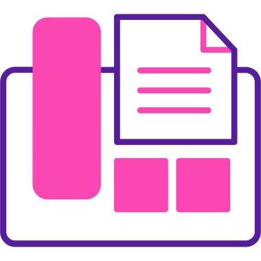 Kitap. Web simgesi basit illüstrasyon