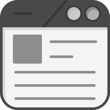 Web gezici vektör simgesi