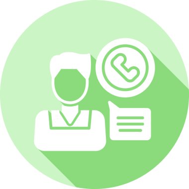 Kolayca düzenleyebilen ve düzenleyebilen Müşteri Hizmeti Vektör simgesi