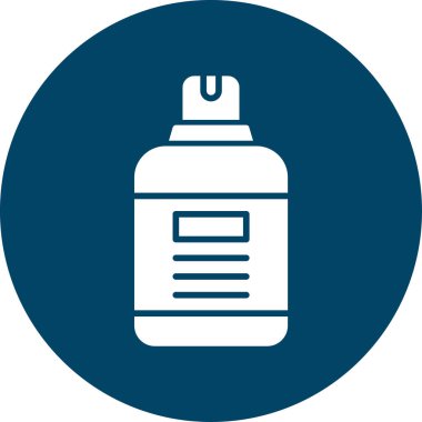 su şişesi simge vektör çizim