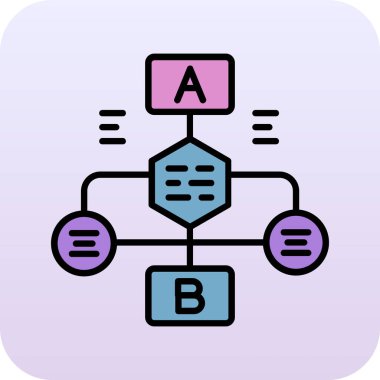 abacus simgesi, vektör illüstrasyonu
