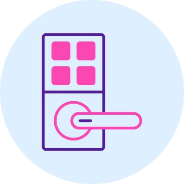 Modern simgenin vektör illüstrasyonu