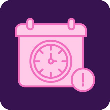 Son Tarih web simgesi, vektör çizim