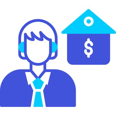 iş simgesi vektör illüstrasyonu