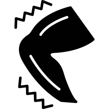 Tek bir insan simgesinin vektör çizimi