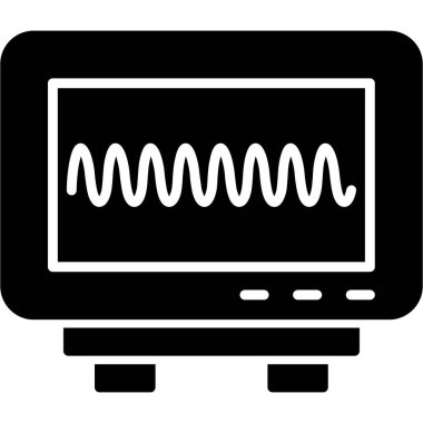 computer display. web icon simple illustration