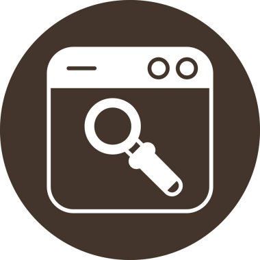 seo modern simgesinin vektör illüstrasyonu