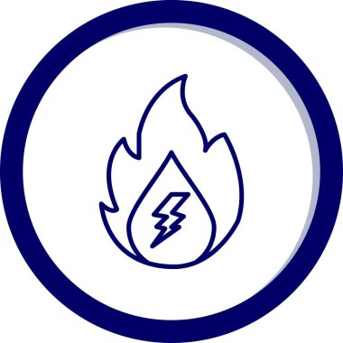 Simge vektör resimlemesini ateşle