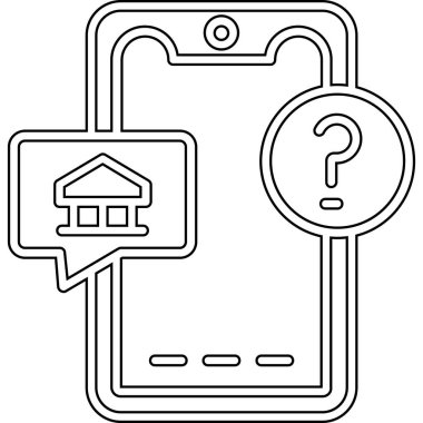 konum simgesi vektör illüstrasyon tasarımlı akıllı telefon