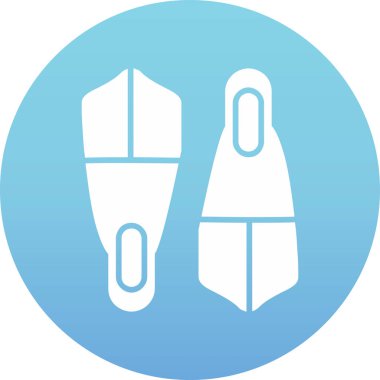 ayakkabı ikonu vektör illüstrasyonu