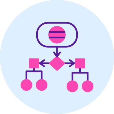 şebeke. Web simgesi basit illüstrasyon