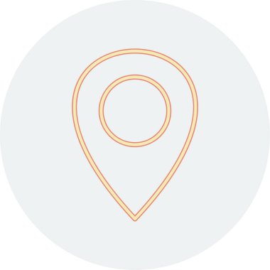 Harita işaretleyici vektör illüstrasyonuName