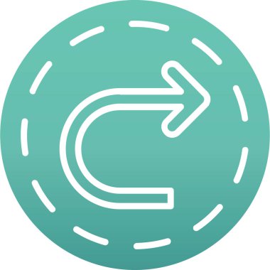 ok yönü simgesi doldurulmuş özet biçimi